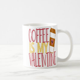 Taza De Café Amor moderno de San Valentín