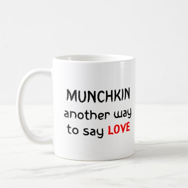 Taza De Café amor munchkin (Izquierda)
