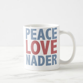Taza De Café Amor Nader de la paz