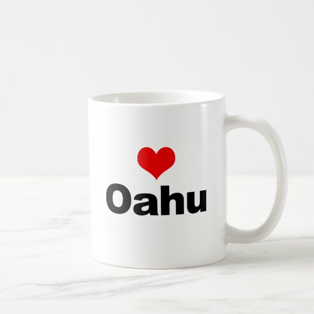 Taza De Café Amor Oahu (Derecha)