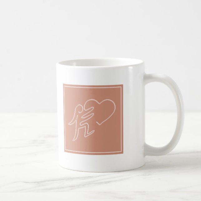 TAZA DE CAFÉ AMOR (PAZ) (Derecha)
