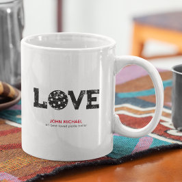 Taza De Café AMOR Pickleball Dolorido
