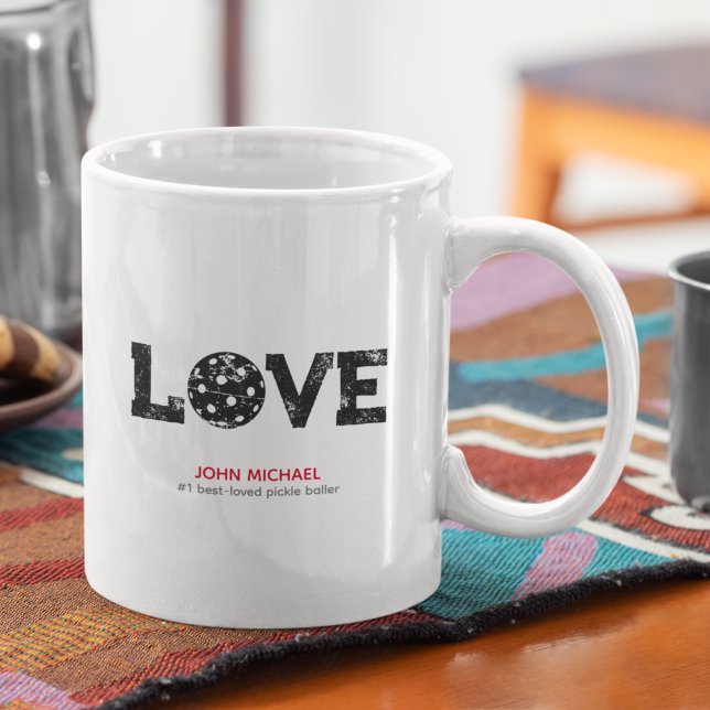 Taza De Café AMOR Pickleball Dolorido (Subido por el creador)
