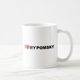 Taza De Café amor pomsky