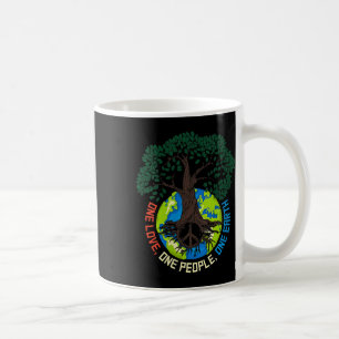 Taza De Café Amor por el árbol de la paz para las mujeres - Pro