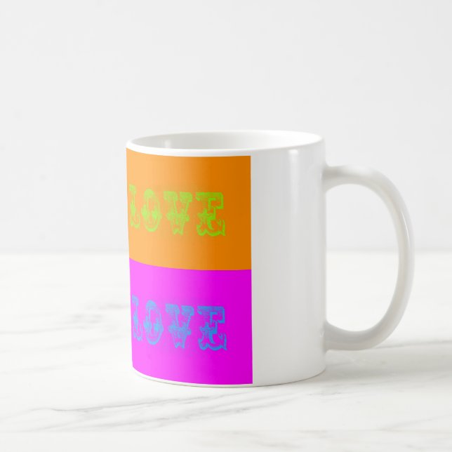 Taza De Café Amor por el arte pop (Derecha)