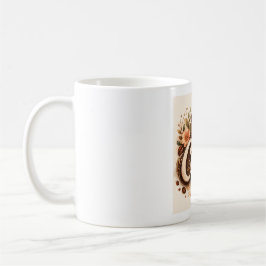 Taza De Café Amor por el Café Floral