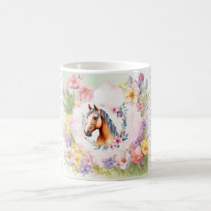 Taza De Café Amor por la mugre de caballos