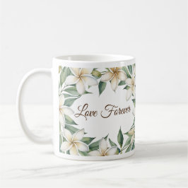Taza De Café Amor por siempre, Plumeria