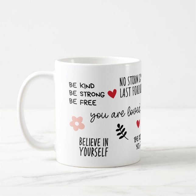 Taza De Café Amor propio e inspiración (Izquierda)