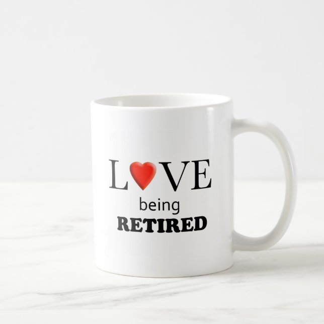 Taza De Café Amor que es retirado (Derecha)