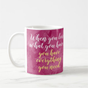 Taza De Café Amor qué usted tiene Gratefulness de motivación