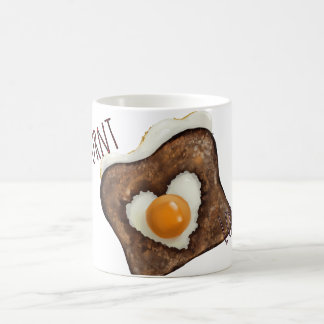 Taza De Café Amor Quemado - Huevo en un Agujero (Tostada!)