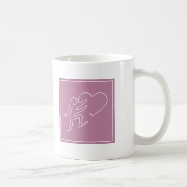 TAZA DE CAFÉ AMOR (RASPBERRY) (Derecha)