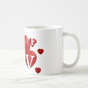 Taza De Café AMOR rojo
