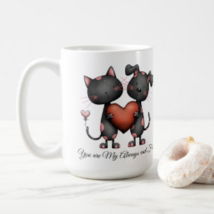 Taza De Café Amor Romántico, Regalo de Aniversario, Pareja Ador