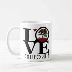 Taza De Café AMOR Santa Elena California 11oz