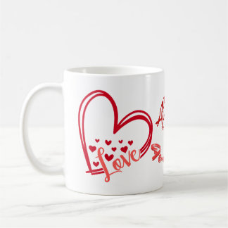 Taza De Café Amor - Siempre y para siempre Mu