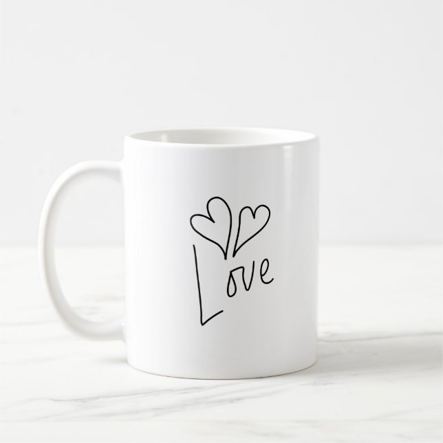 Taza De Café Amor simple (Izquierda)