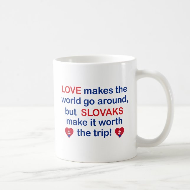 Taza De Café Amor Slovaks (Derecha)