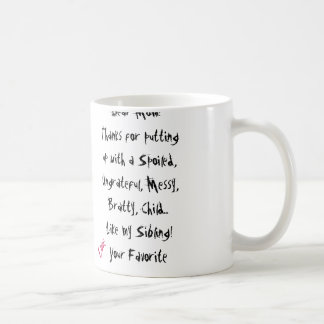 Taza De Café ¡Amor, Tu Favorito! Mom Mug