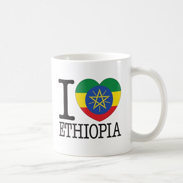 Taza De Café Amor v2 de Etiopía (Derecha)