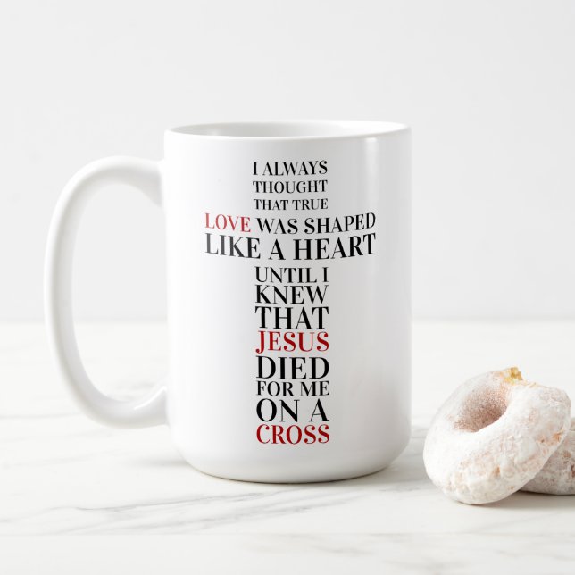 Taza De Café Amor verdadero (Con donut)