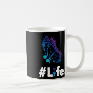 Taza De Café Amor Vitalicio Y Apoyo A La Concienciación Sobre P