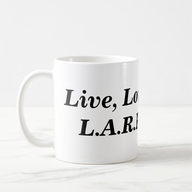 Taza De Café Amor vivo LARP (Izquierda)