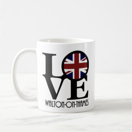 Taza De Café AMOR Walton-On-Thames 11oz