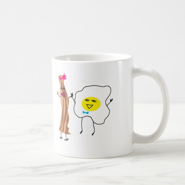 TAZA DE CAFÉ AMOR Y HUEVOS (Derecha)