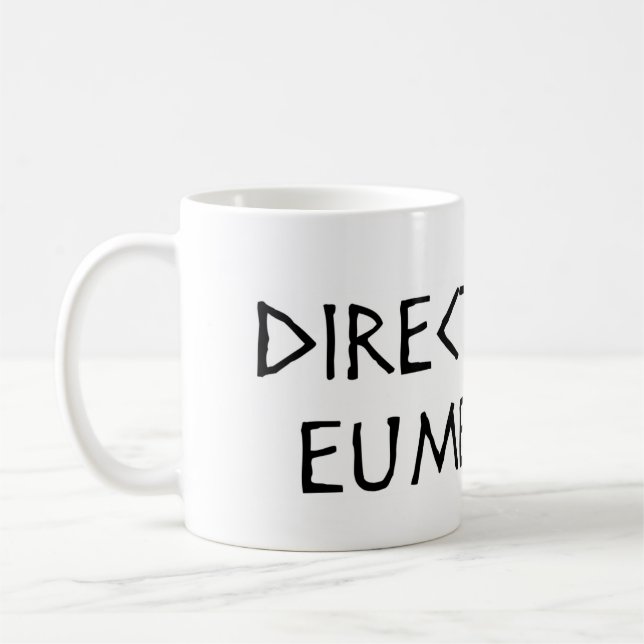Taza De Café AMOR Y OTRAS FÁBULAS Eumenides (Izquierda)