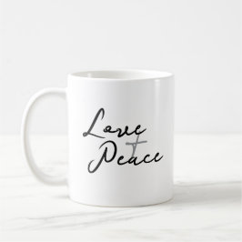 Taza De Café Amor y paz