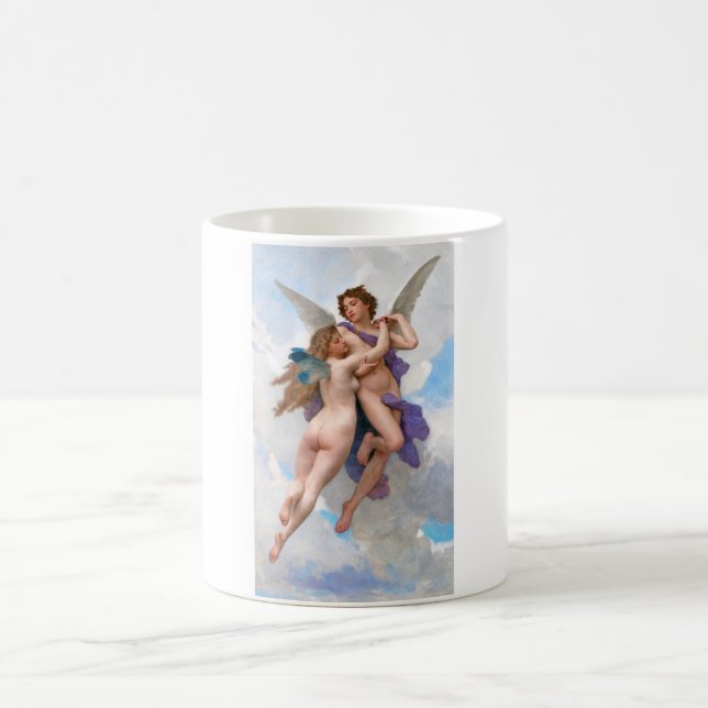 Taza De Café Amor y Psique, Bouguereau (Centro)