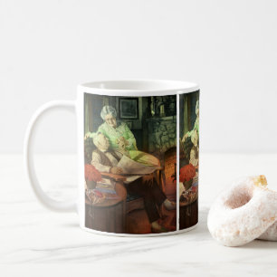 Taza De Café Amor y Romance Antiguos; Abuelos Románticos