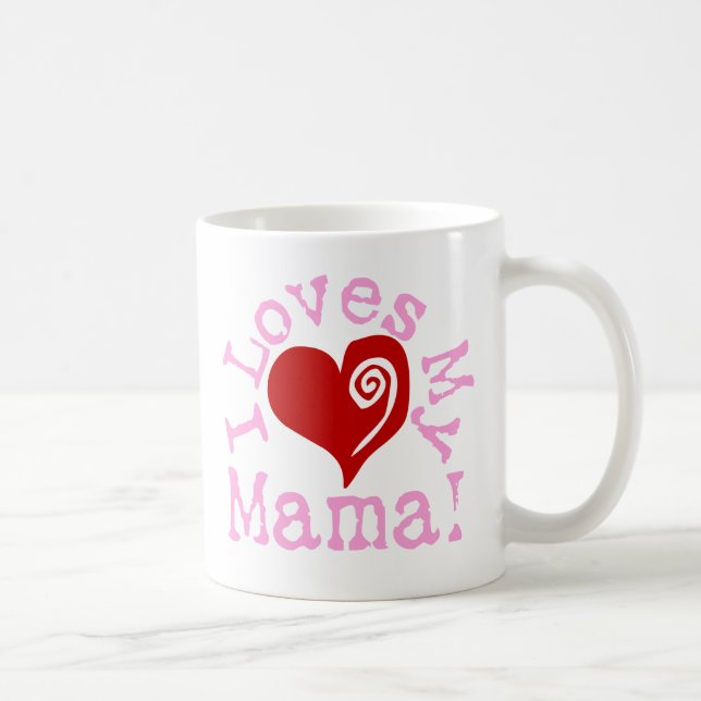 Taza De Café Amores I mi mamá (Derecha)