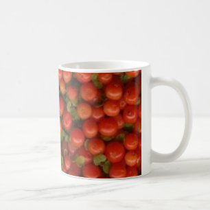 Taza De Café Amortiguador del Pin/tomate minúsculo