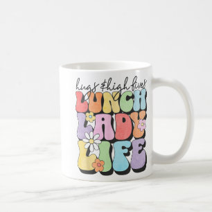 Taza De Café & High Fives Lunch Lady Vibes Apreciación en l