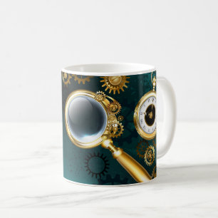Taza De Café Ampliador en estilo Steampunk