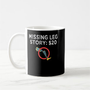 Taza De Café Amputación de la pierna de regalo protésico de la