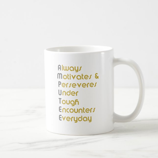 Taza De Café Amputado A.M.U.T.E.E. (Derecha)