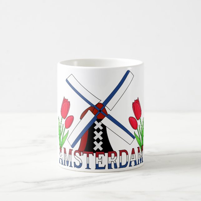 Taza De Café Ámsterdam Países Bajos (Centro)