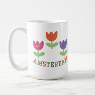 Taza De Café Amsterdam Tulips