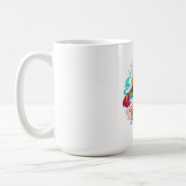 Taza de café Amuleto de Monedas Chinas | P (Izquierda)