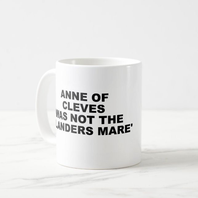 Taza De Café Ana de Cleves Mug (Anverso izquierdo)