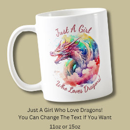 Taza De Café Añade Texto De Nombre, ¡Sólo Un Chica Que Ama Los 
