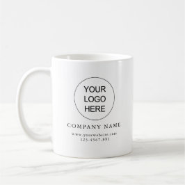 Taza De Café Añadir el logotipo Simple Clean Company Mug