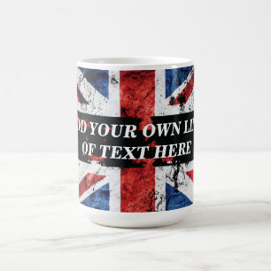 Taza De Café Añadir el texto en el Cojín decorativo de la bande