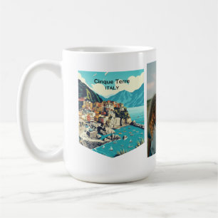 Taza De Café Añadir foto a Cinque Terre Italia, Viajes