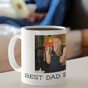 Taza De Café Añadir la foto al mejor día del padre